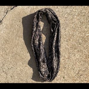 Charlotte Russe cheetah Infinity Scarf